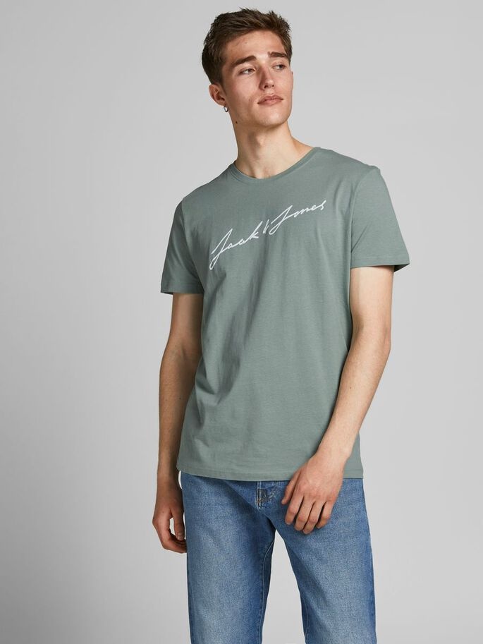 

Футболка Jack & Jones JORJAX TEE SS CREW NECK 5PK MP XXL Зеленый 12195128 Green