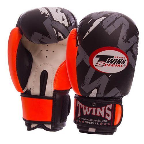 

Перчатки боксерские TW-2206 Twins 4oz Оранжевый (37426097)
