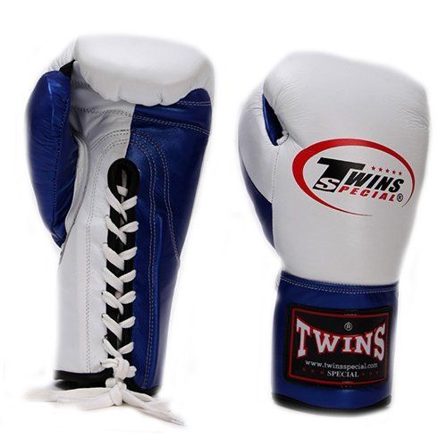 

Перчатки боксерские BO-0279 Twins 10oz Бело-синий (37426057)