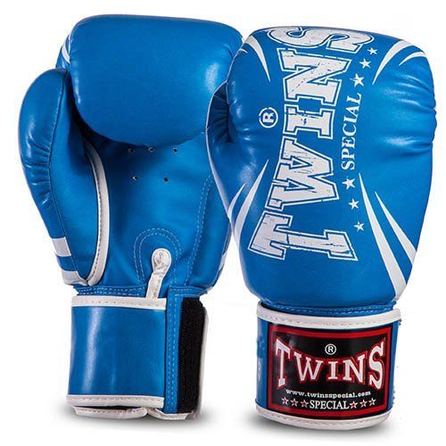 

Перчатки боксерские FBGVSD3-TW6 Twins 16oz Синий (37426071)