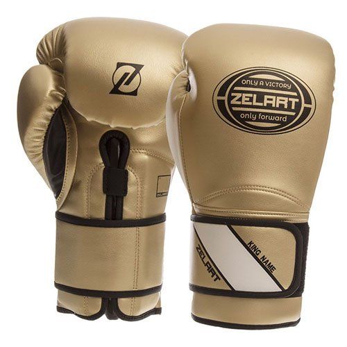 

Перчатки боксерские BO-1361 Zelart 12oz Золото-черный (37363054)
