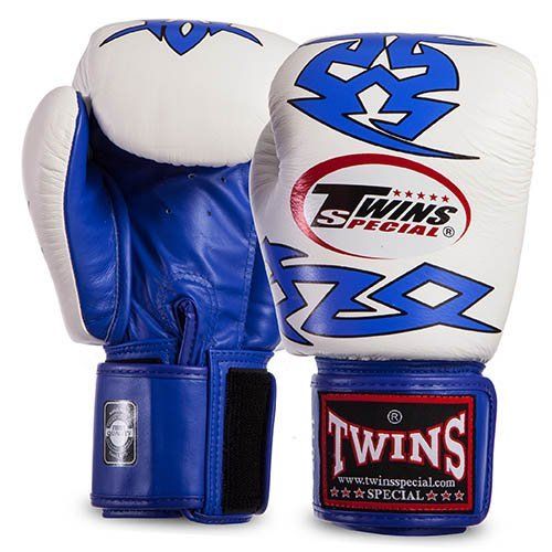 

Перчатки боксерские FBGVL3-28 Twins 14oz Сине-белый (37426091)