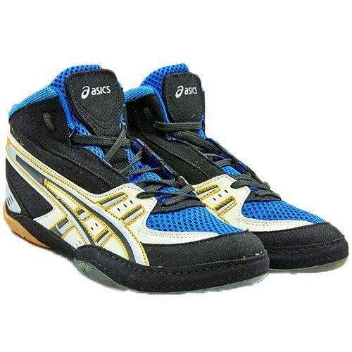 

Борцовки замшевые OB-908 Asics 41 Черно-синий (37450006)