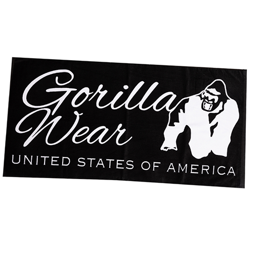 

Полотенце Classic Gym Gorilla Wear Черно-белый