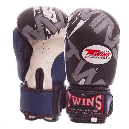 

Перчатки боксерские TW-2206 Twins 6oz Синий (37426097)