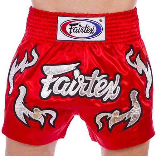 

Шорты для тайского бокса и кикбоксинга BS0665 Fairtex M Красный (37475030)
