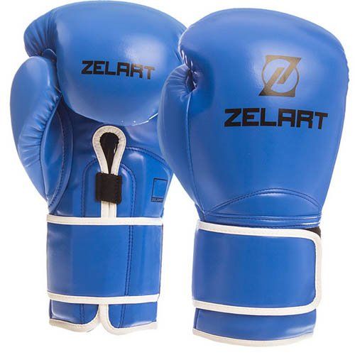 

Перчатки боксерские BO-1391 Zelart 10oz Синий (37363057)