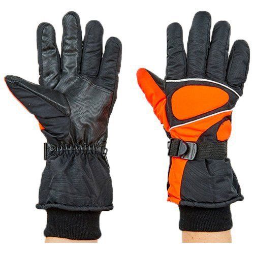 

Перчатки горнолыжные A0501 FDSO L/XL Черно-оранжевый