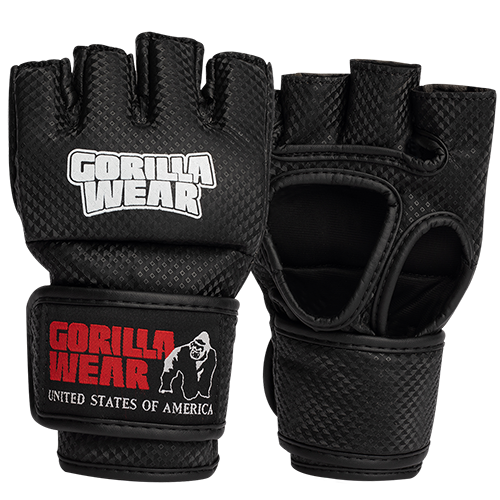 

Перчатки Berea MMA Gloves (Without Thumb) Gorilla Wear M/L Черно-белый (37369006)