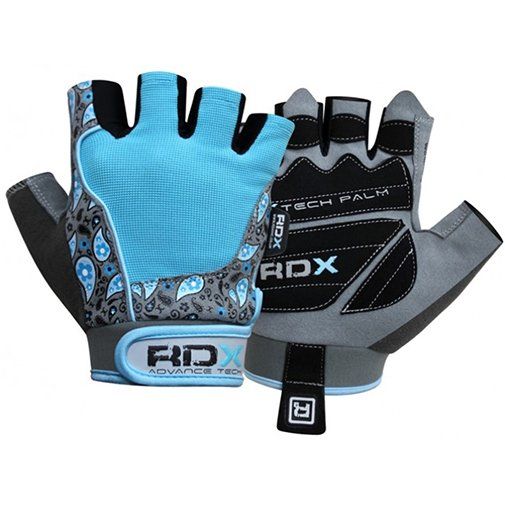 

Перчатки для фитнеса женские RDX Blue RDX Inc L Голубой (07260001)