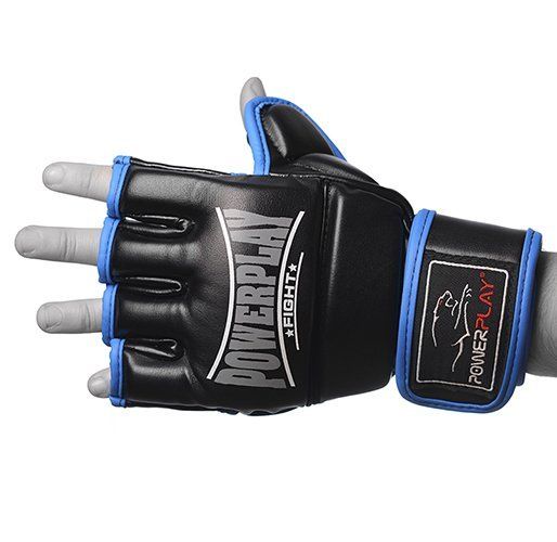 

Перчатки для MMA 3058 Power Play S Черно-синий (37228054)