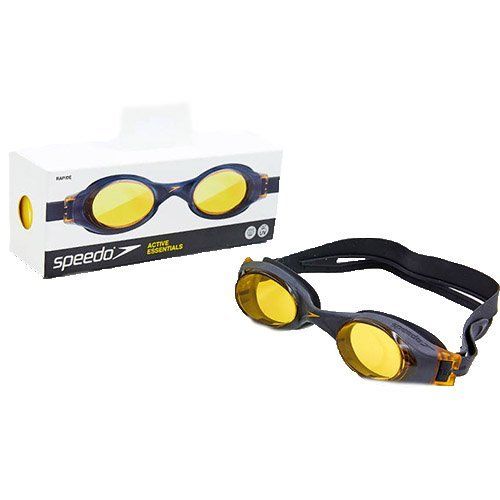 

Очки для плавания 8028384564 Speedo Черно-желтый (60443031)
