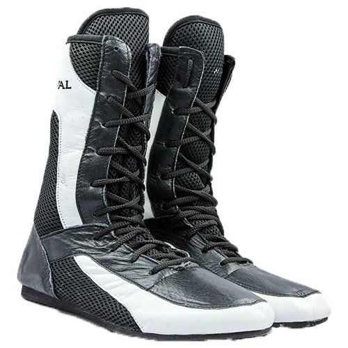 

Боксерки кожаные Riv MA-3310 Без бренду 38 Черно-белый (37429122)