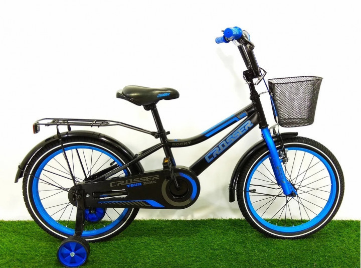 

Велосипед Crosser 18" Rocky Black / Blue (ROCKY CROSSER18)