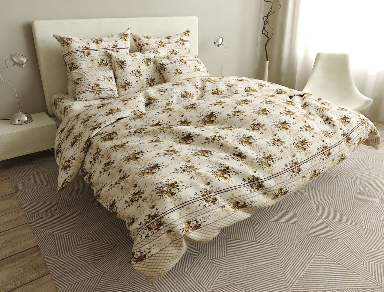 

Комплект постельного белья Krispol двуспальный GOLD LUX 180*220(420.158520.2)