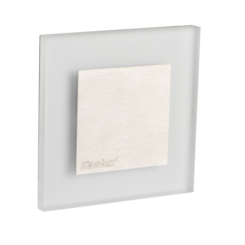 

Светильник Kanlux APUS LED AC-WW 1.3W 230V 3000K IP20 шлифованная нерж. сталь 23800