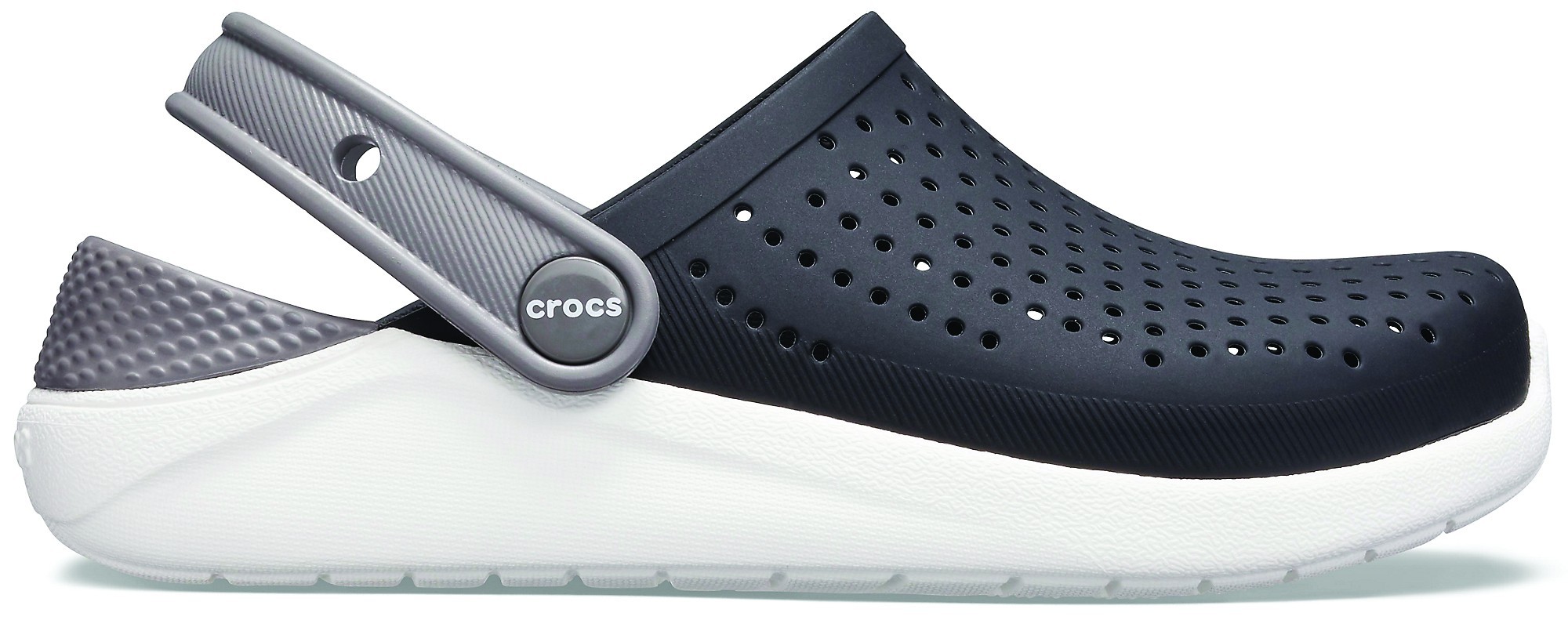 

Сабо Crocs Kids LiteRide Clog 205964-066C-10 27-28 Черный/серый