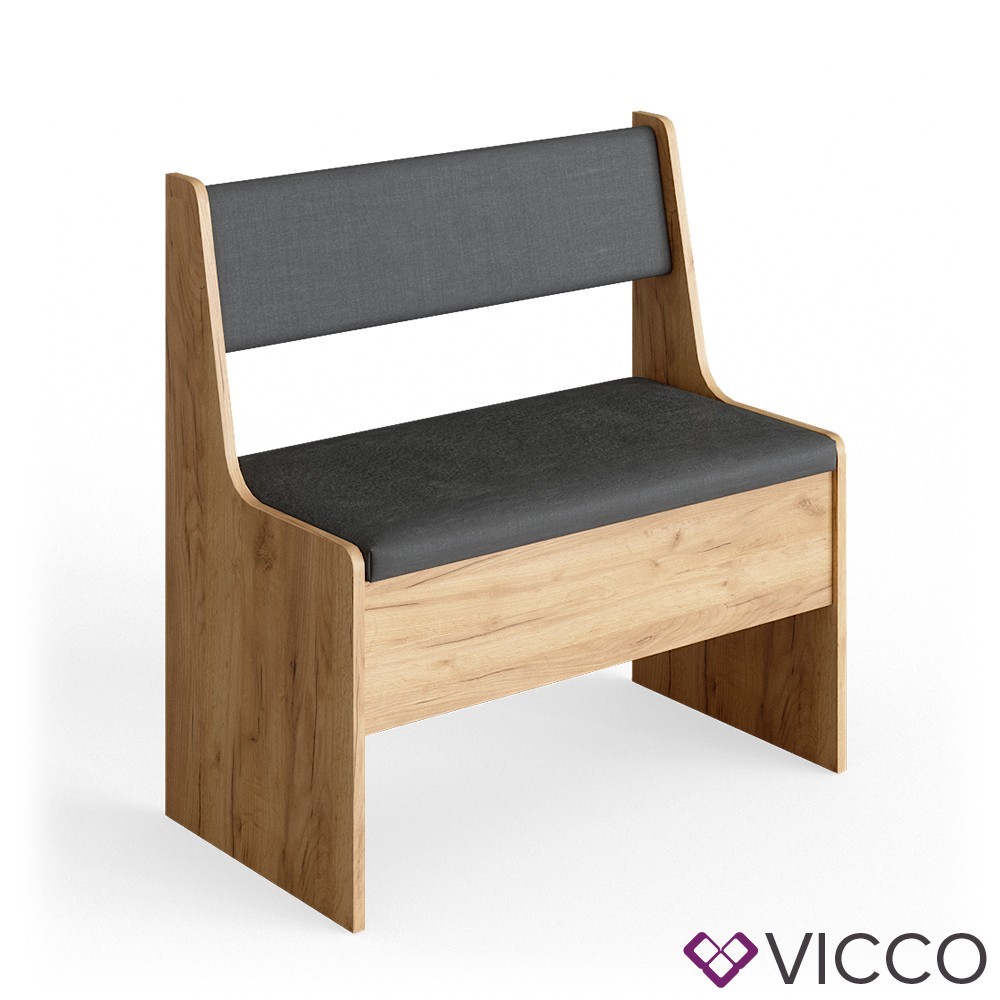 

Лавка для кухонного уголка 77х42 Vicco Roman, песочная