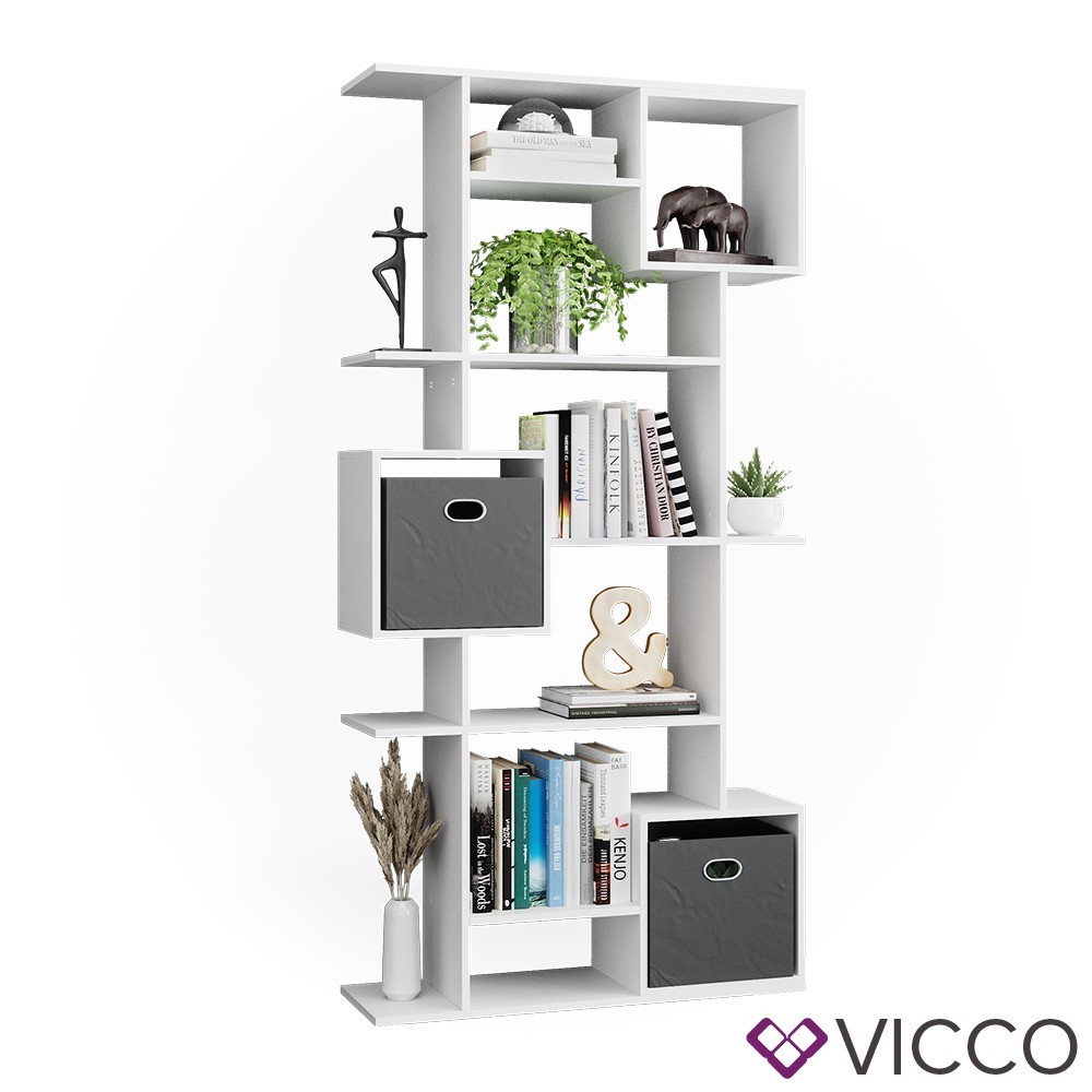 

Домашний стеллаж 188x92 Vicco Würfel, белый