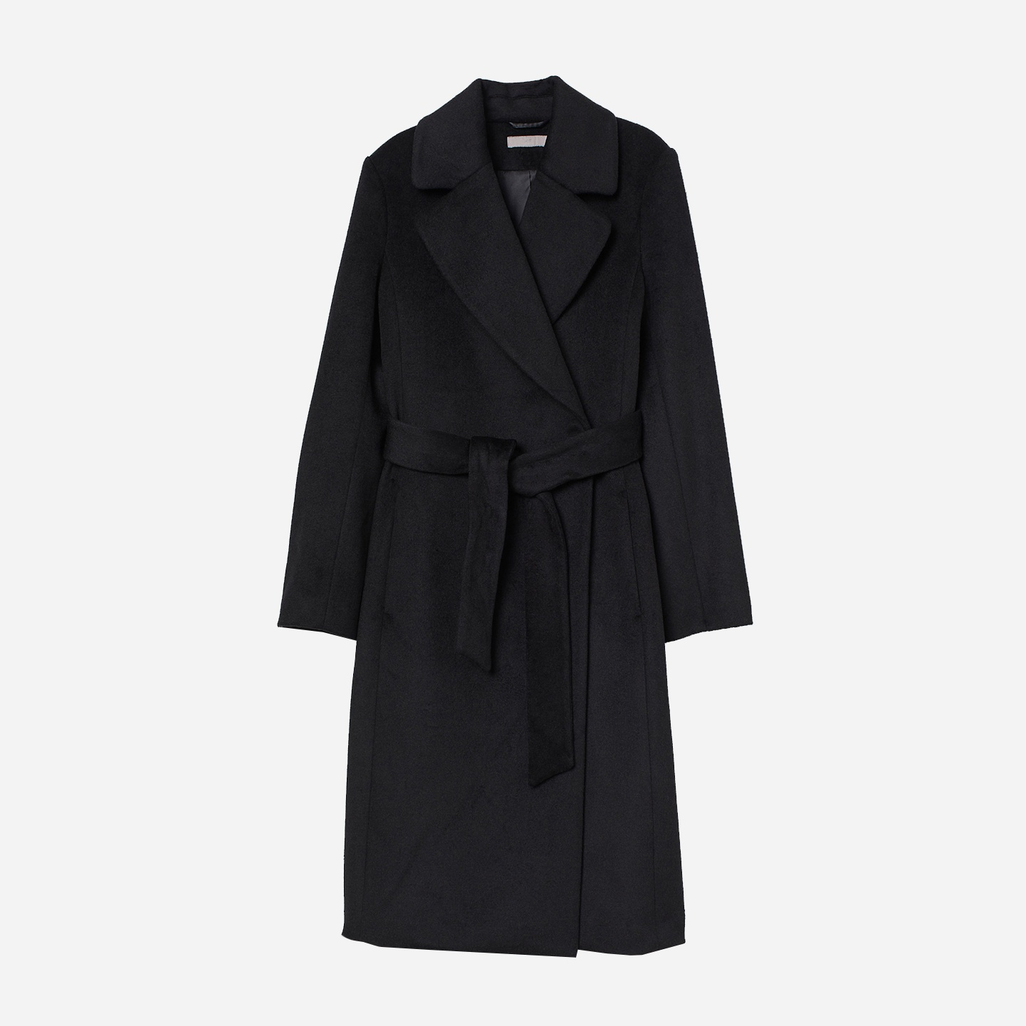 

Пальто H&M 685631  Черное, Пальто H&M 685631 40 Черное