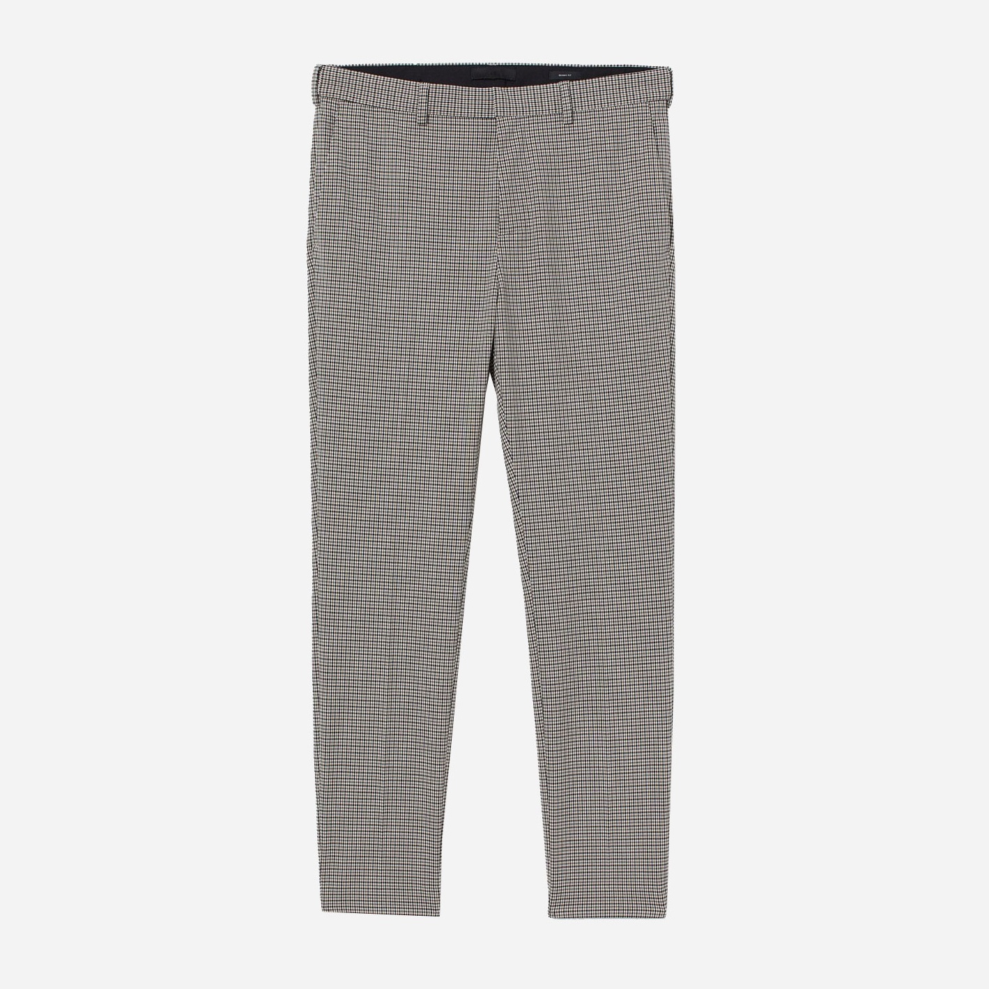 

Брюки H&M 0801166_клетка 46 Бежевые