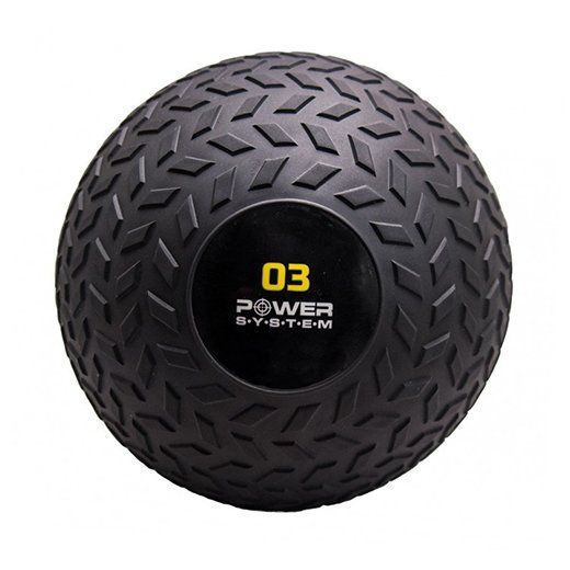 

Мяч SlamBall для кросфита и фитнеса Power System 3кг (56227014)