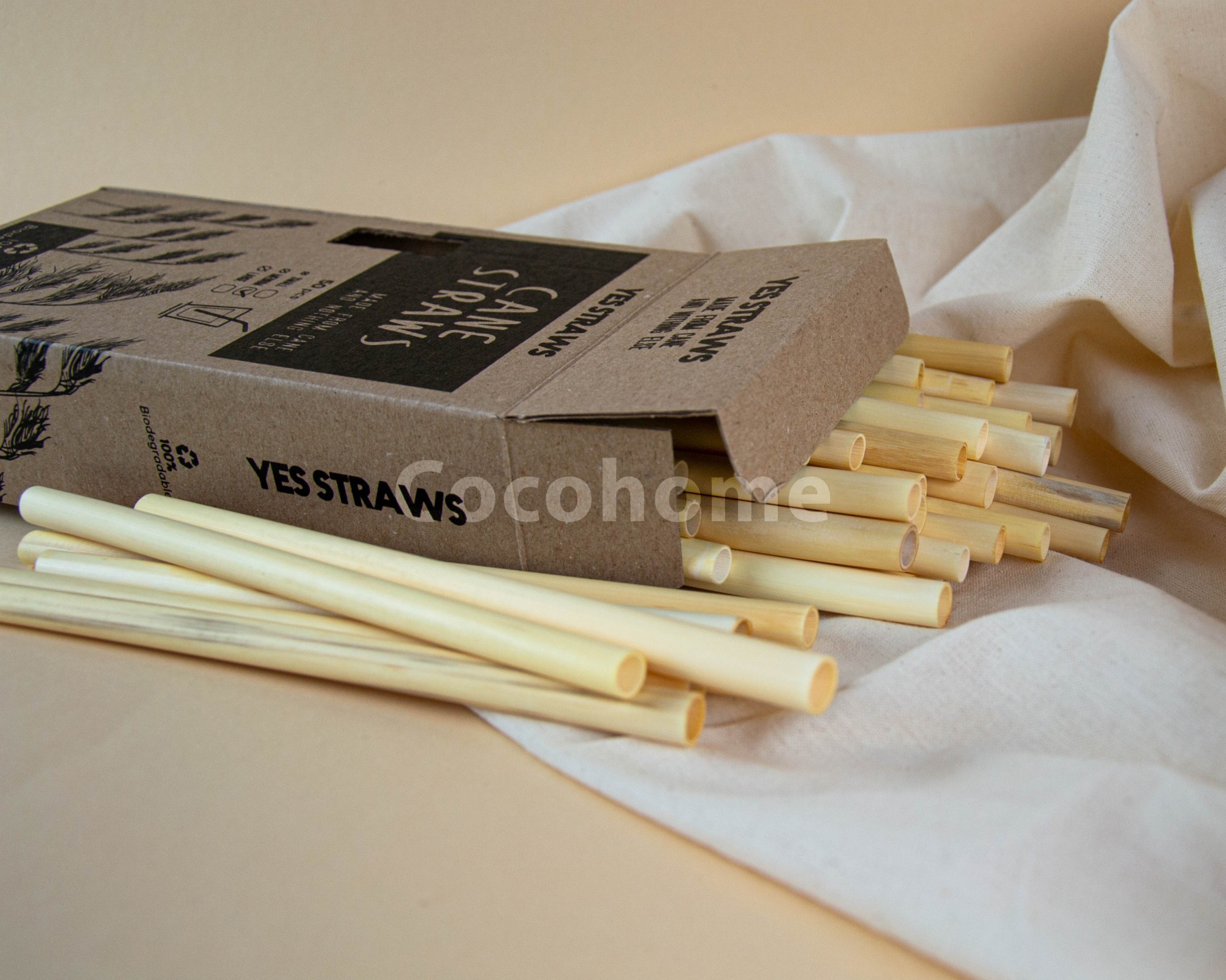 

Одноразовые эко трубочки для напитков из камыша Yes Straws Classic упаковка 250 шт (482-104)