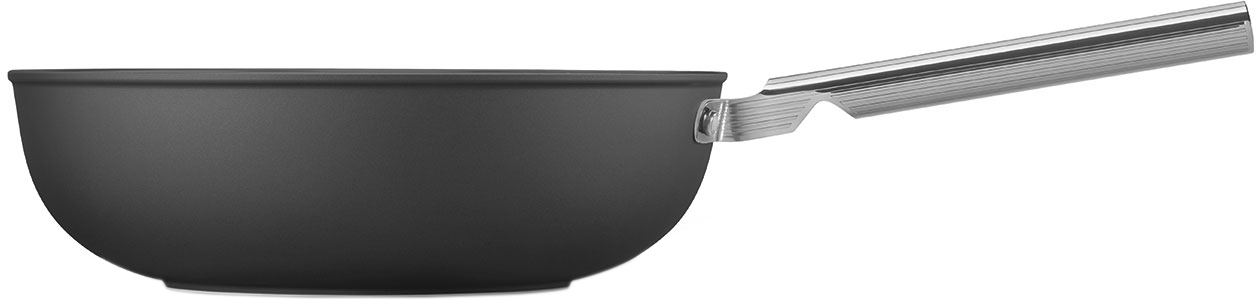 

Сковорода WOK Smeg 30 см Черная