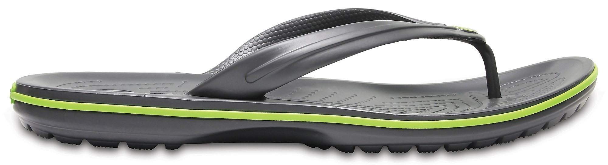 

Вьетнамки Crocs Crocband Flip 11033-0A1-M7/W9 39-40 Графитовый