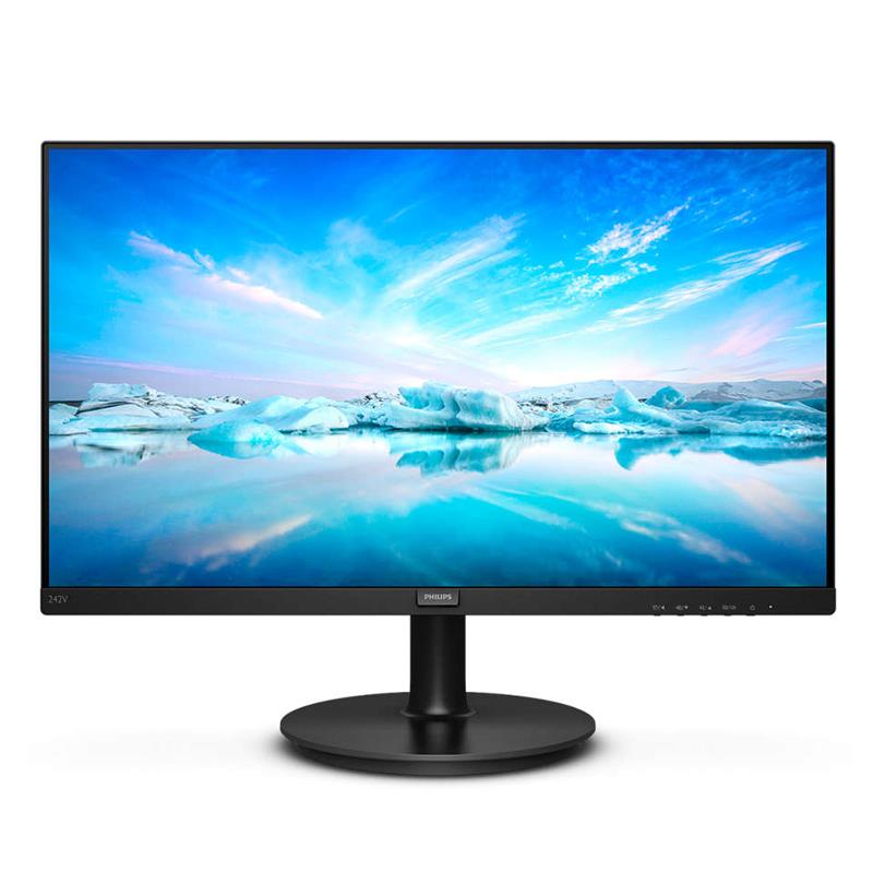 

Монитор Philips 23.8" 242V8A/01 IPS Black; 1920x1080, 250 кд/м2, 4 мс, D-Sub, HDMI, DisplayPort, динамики 2х2 Вт