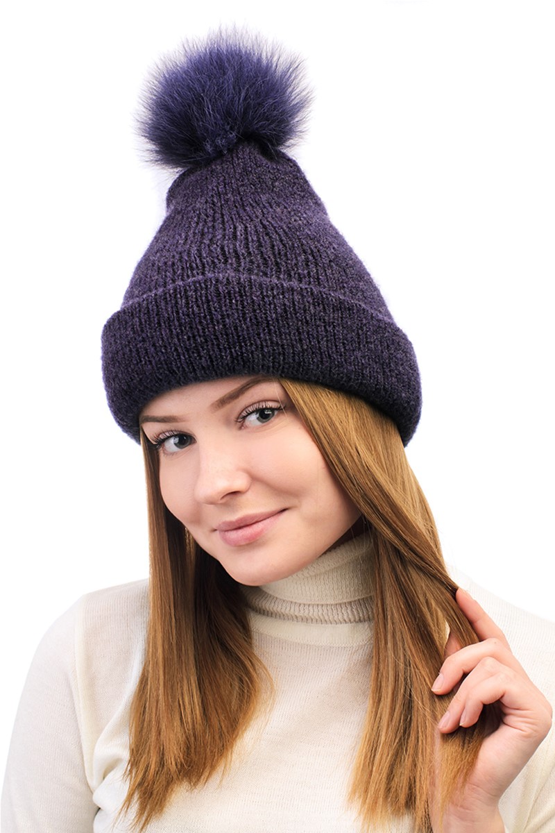 

Шапка SVTR 714  Фиолетовая, Шапка SVTR 714 One size Фиолетовая