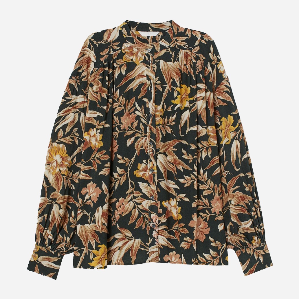 

Блузка H&M 0806373_цвет 36 Зеленая