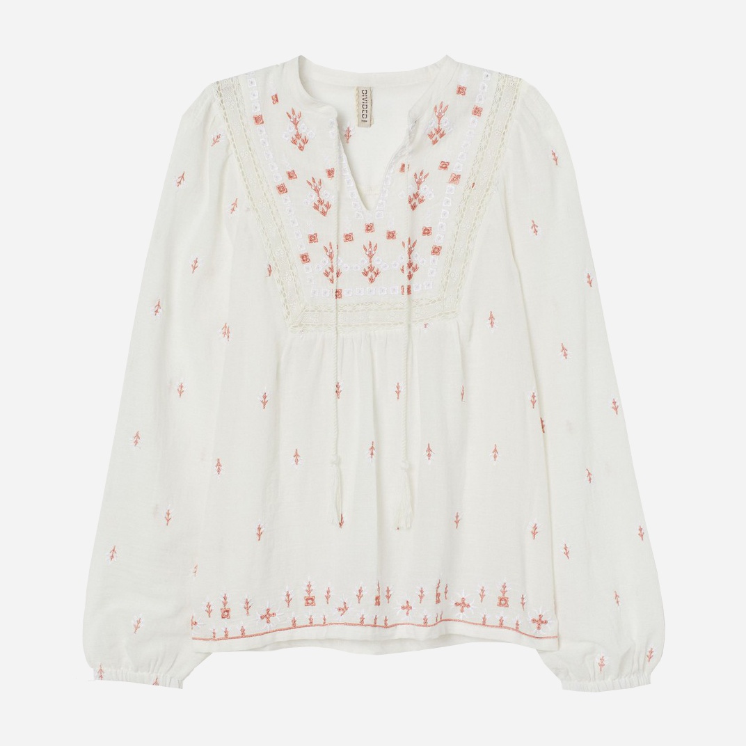

Блузка H&M 0847080_бел 42 Белая