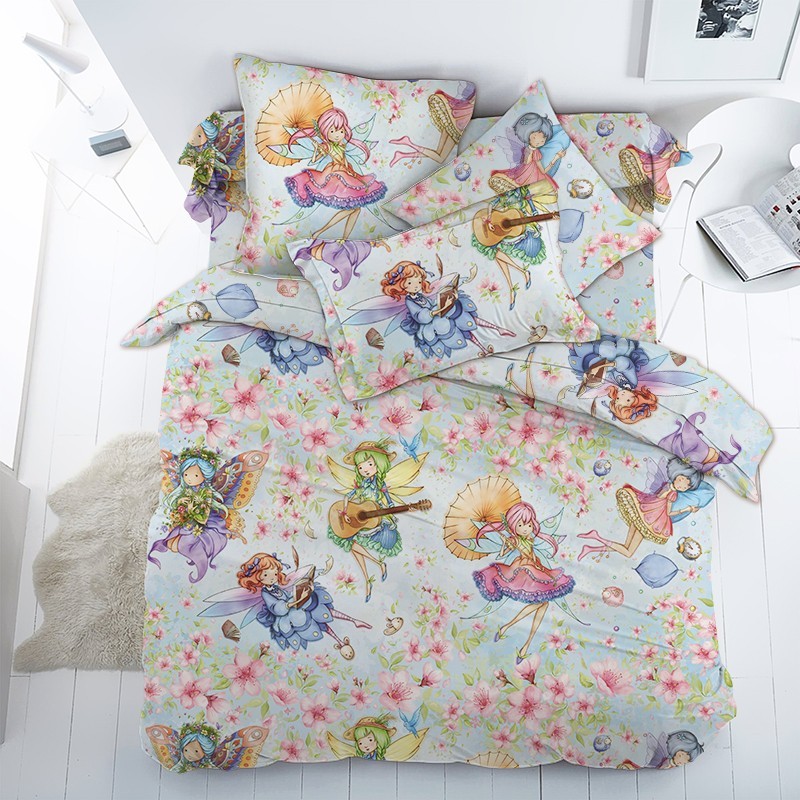 

Детское постельное белье Феи волшебницы CottonTwill 150х100 см Бязь (ДБР004-1)