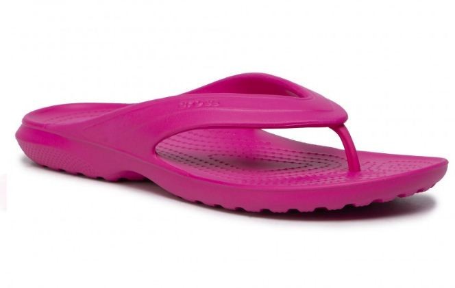 

Вьетнамки Crocs Classic Flip Candy Pink 202635-6X0-W7 37 Розовый