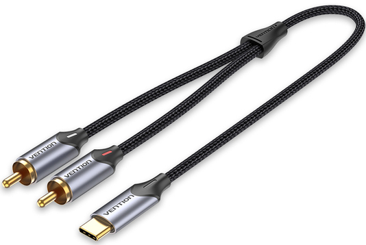 

Переходник Vention USB Type-C - RCA 1.5 м BGUHG Silver