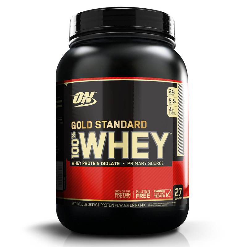 

Протеин Optimum Nutrition 100% Whey Gold Standard 909 грамм Французская ваниль (101428-15)