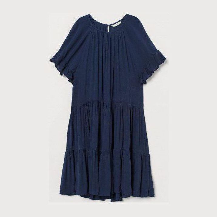 

Платье H&M 2312-8221711  Темно-синее, Платье H&M 2312-8221711 XS Темно-синее