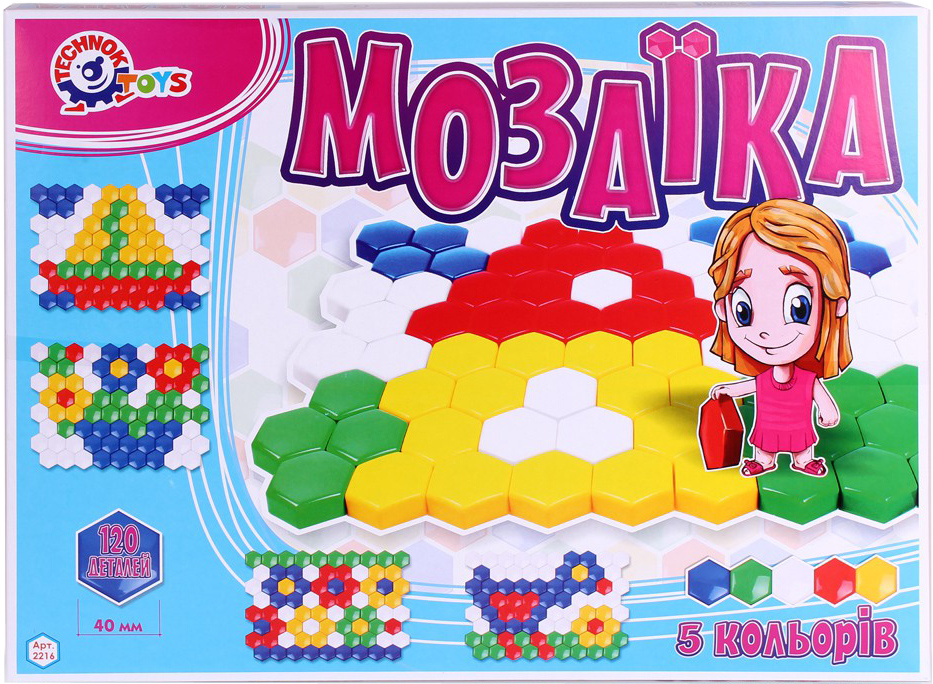 

Игровой набор ТехноК мозаика (2216) (4823037602216)
