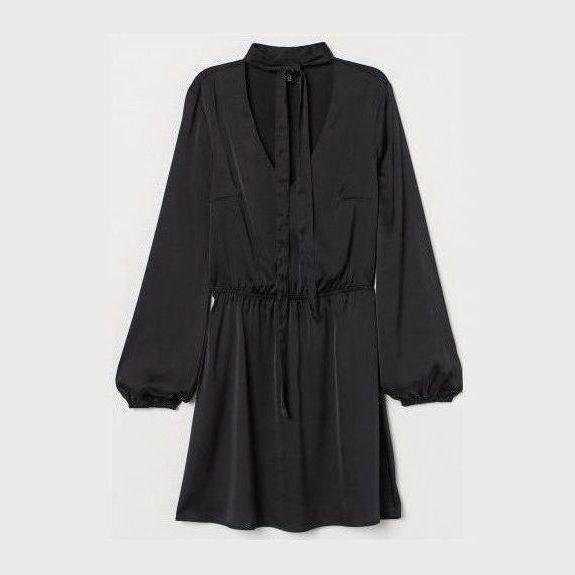 

Платье H&M 79446804  Черное, Платье H&M 79446804 34 Черное