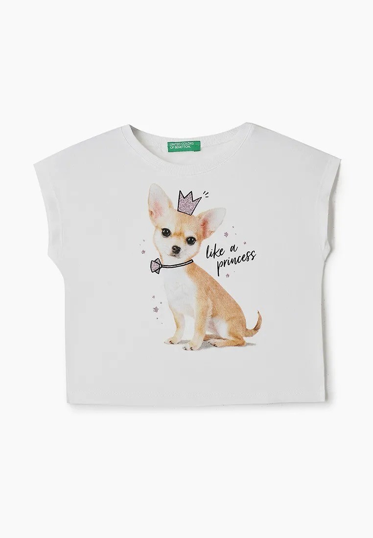 

Футболка United Colors of Benetton 140см белый 1132845341205