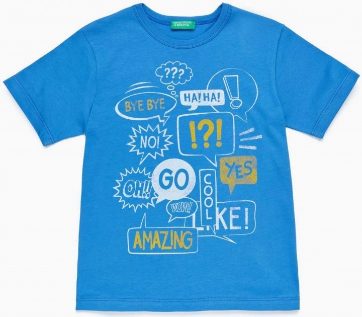 

Футболка United Colors of Benetton 110см голубой 1132845341588