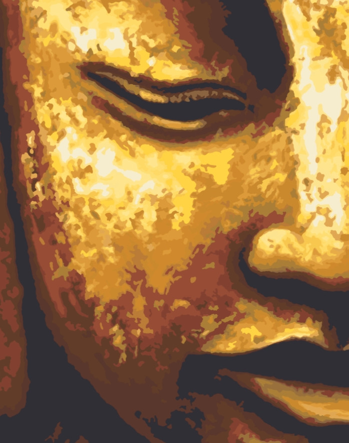 

Картина по номерам Будда, 40*50 см, без коробки RB