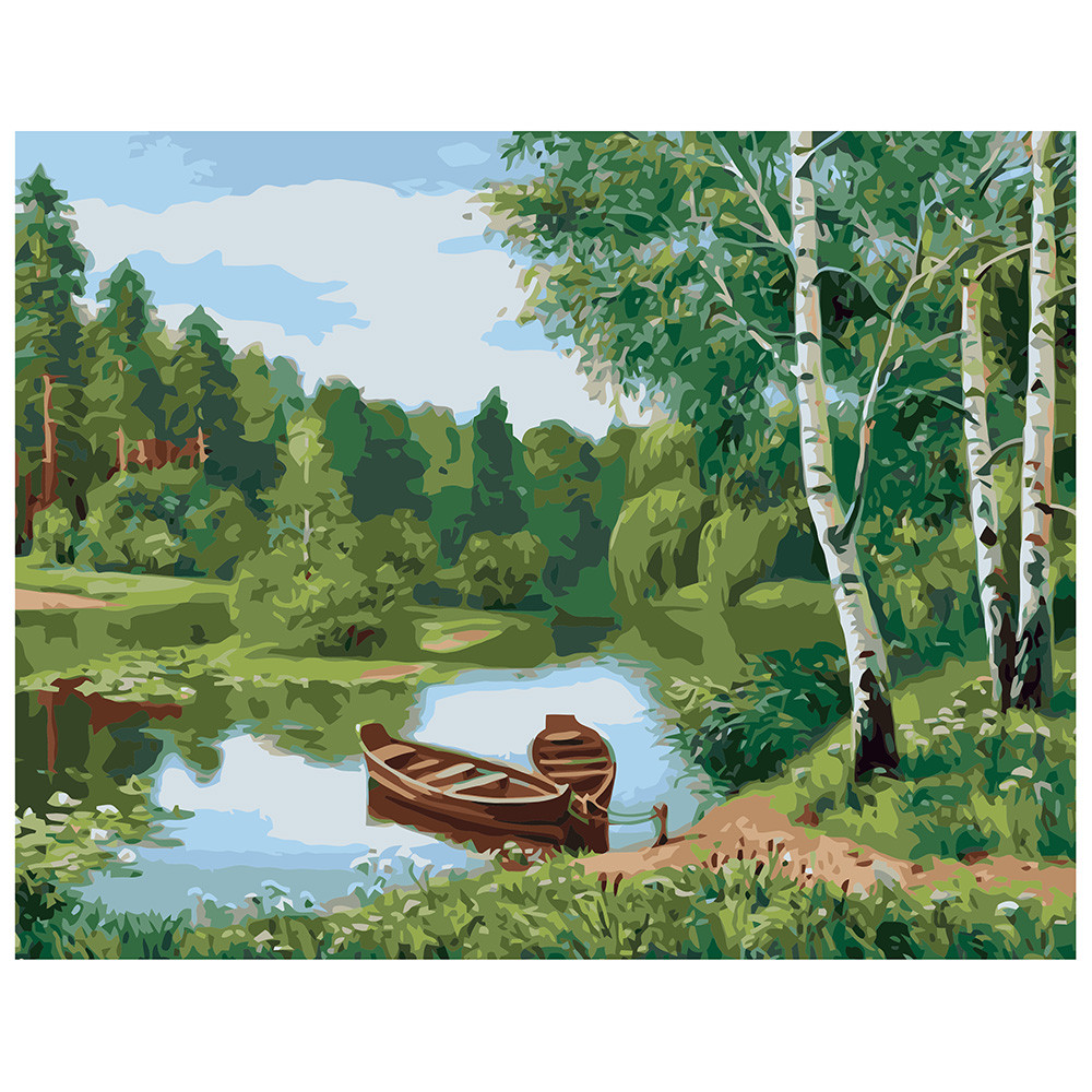 

Картина по номерам Лодки, 40*50 см, ST