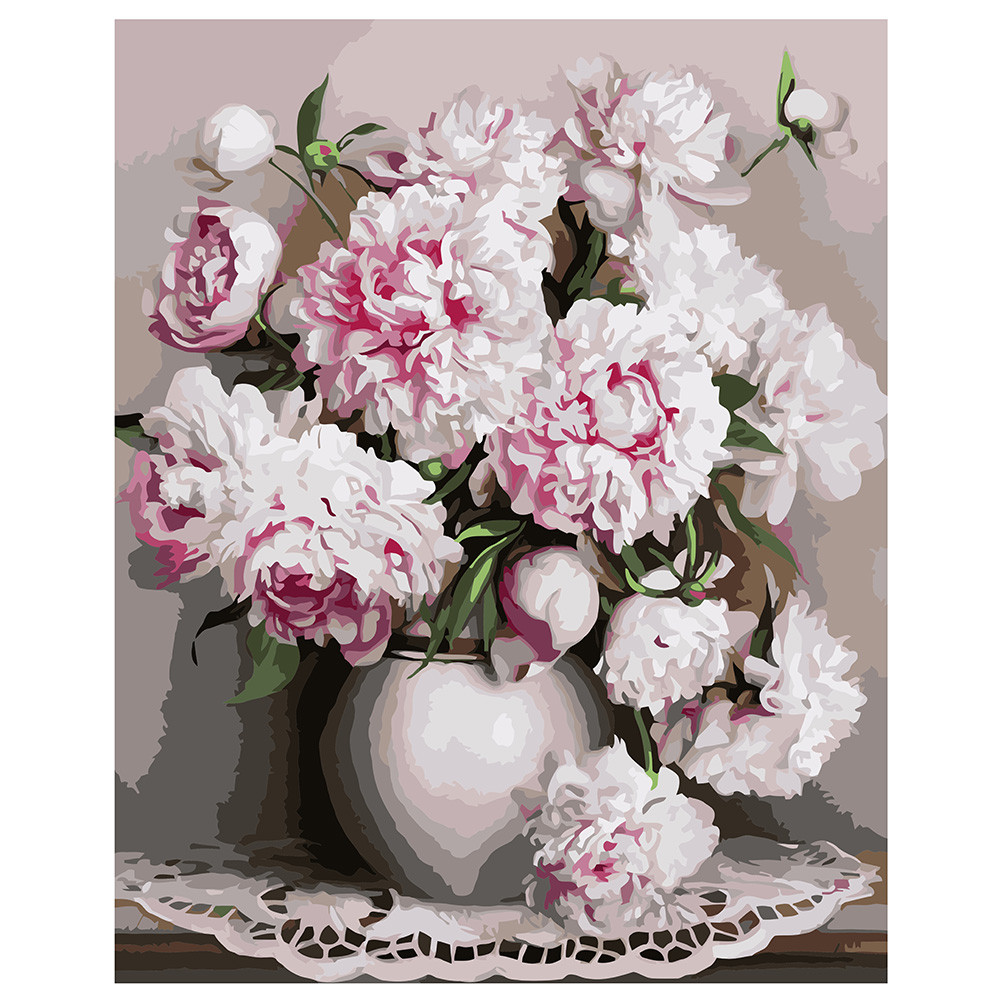 

Картина по номерам Букет пионов, 40*50 см, ST