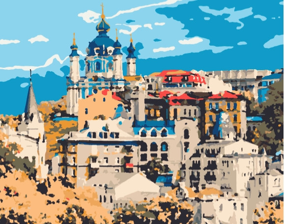 

Картина по номерам Андреевский спуск, 40*50 см, без коробки RB