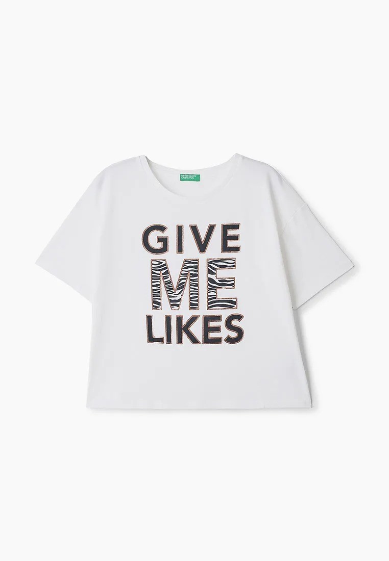 

Футболка United Colors of Benetton 150см белый 8545412000065