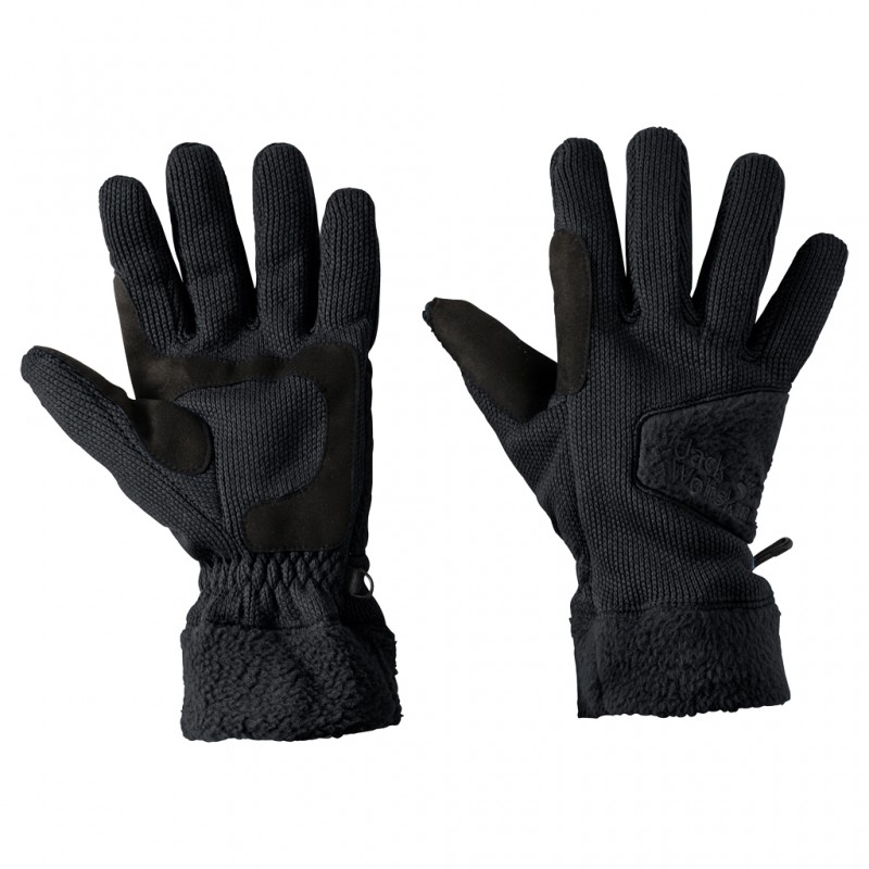 

Перчатки Jack Wolfskin черные 1906711-6000 (XL)