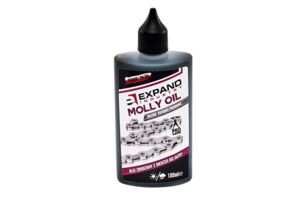 

Смазка для цепи EXPAND Chain Molly oil rolling Staff для сложных погодных условий 100ml