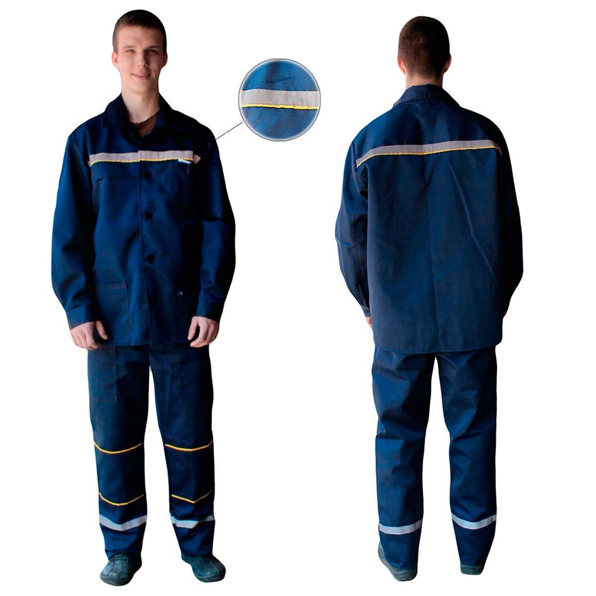 

Костюм рабочий темно-синий АБ-06 Инфотел 56-58 3/4